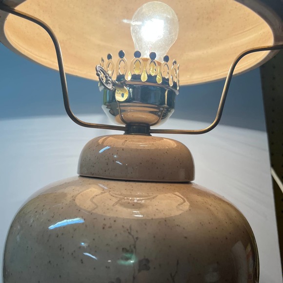 Antique GWTW Hurricane Parlor Lamp 24" MidCentury Nite Lite Gone W The Wind - Picture 4 of 12